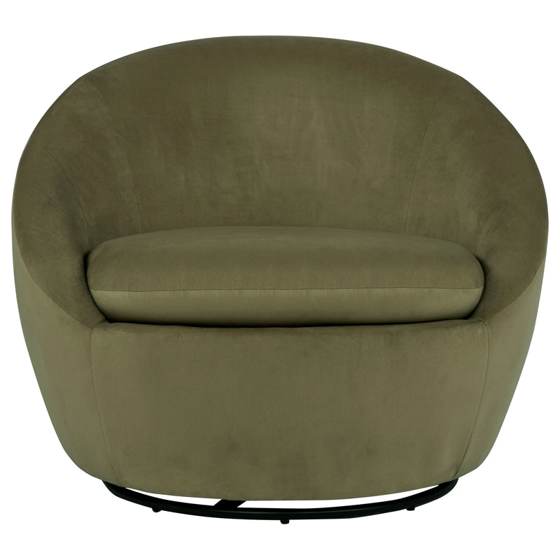 Myernick Upholstered Swivel Accent Chair