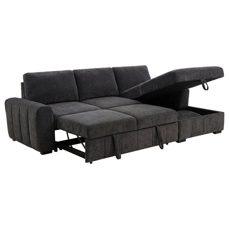 Pastrana Upholstered Sleeper Sectional Sofa