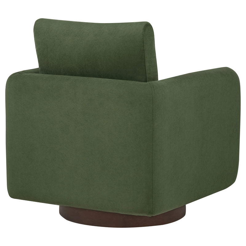 Iris Upholstered Swivel Accent Chair