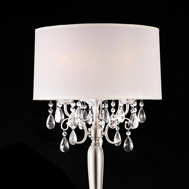 Lámpara de mesa SOPHY, cristal colgante