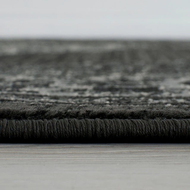 Alfombra Kozlu gris oscuro de 5 X 7 pies