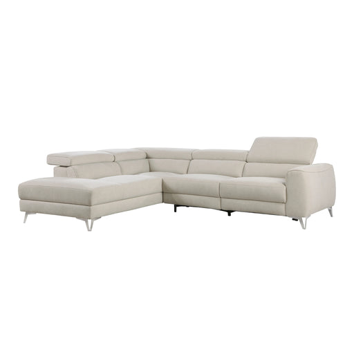 Bienvenue 2-piece Power Reclining Sectional With Left Chaise