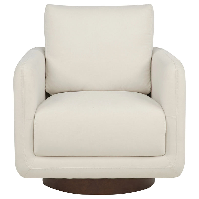 Iris Upholstered Swivel Accent Chair