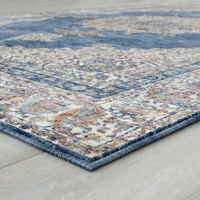 Alfombra Payas Azul/Multicolor de 1.52m x 2.13m