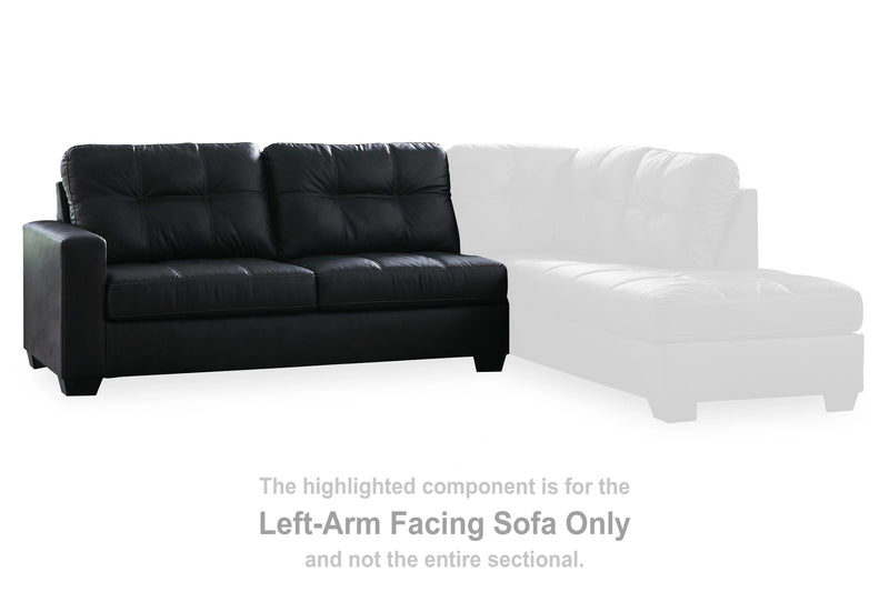 Seccional Barlin Mills con chaise longue