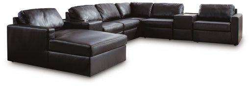 Seccional Modmax II con Chaise y Consolas de Almacenamiento