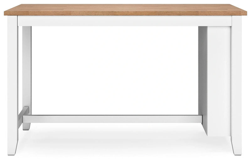 Mesa de comedor a la altura de la encimera Gesthaven