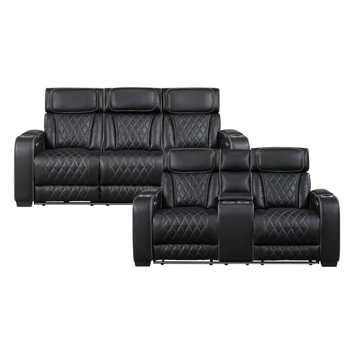 Fairway 2pc Set: Sofa, Love (power)