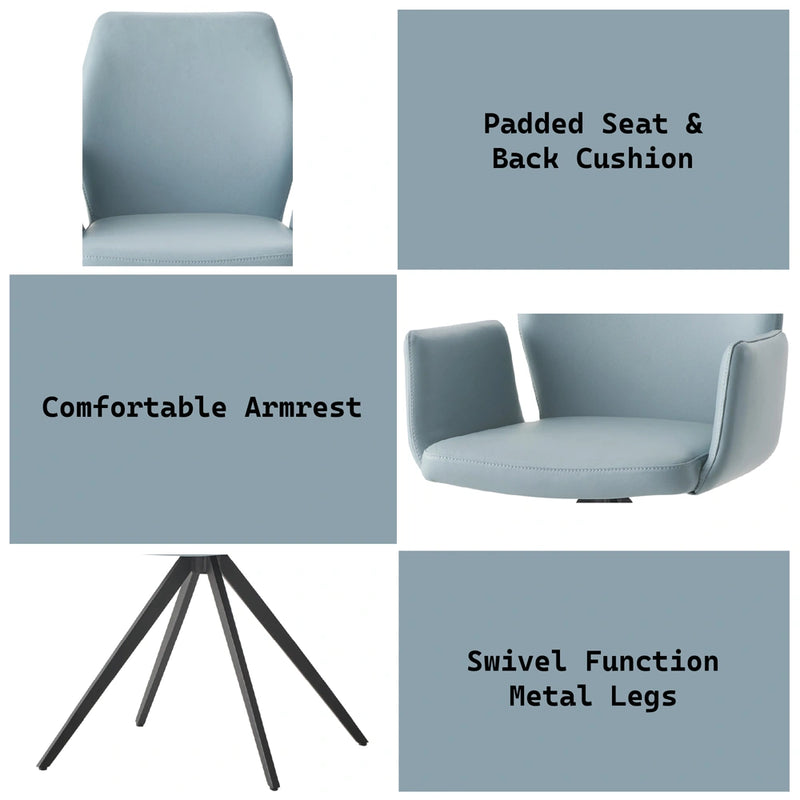 Arm Chair w/Swivel
