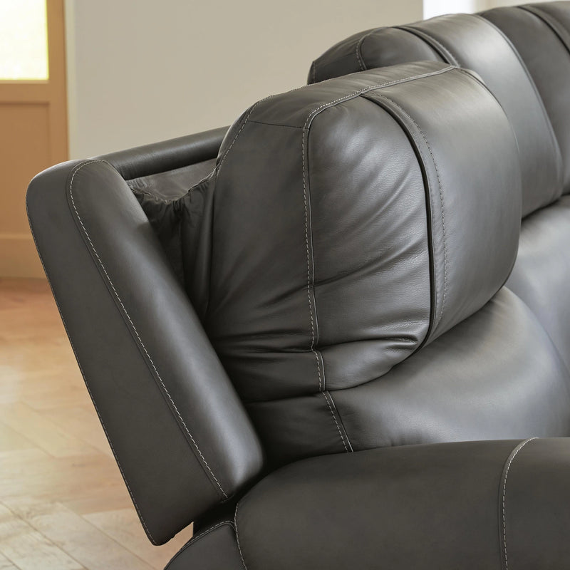 5Z - Sofá seccional reclinable Pittson Power