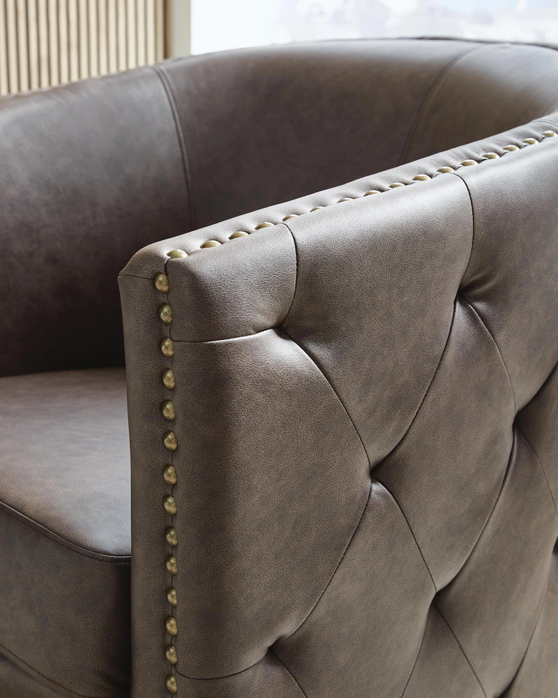 Sillón decorativo giratorio Brentlow