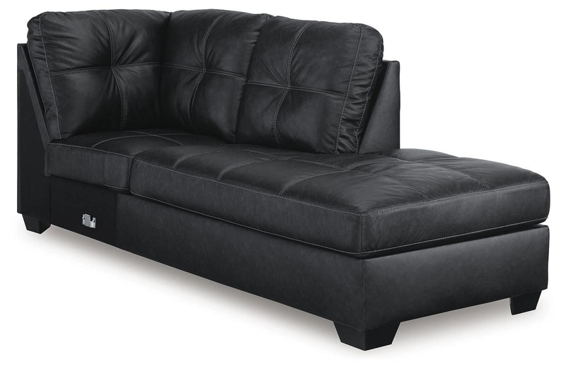 Seccional Barlin Mills con chaise longue