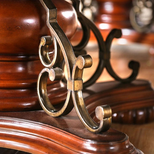 Mesa de comedor Lucie Brown Cherry