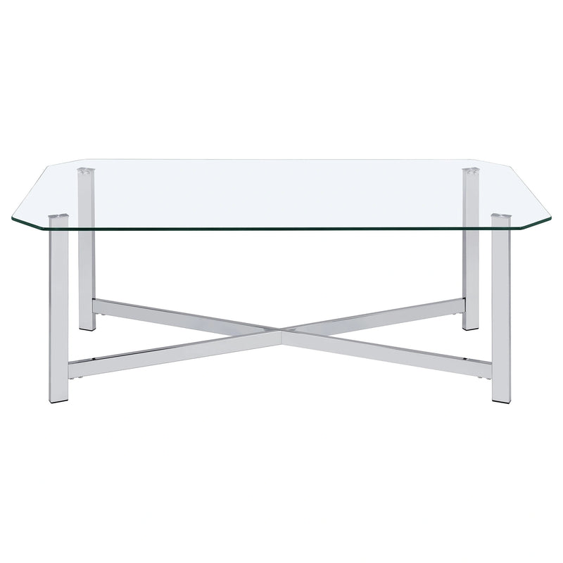 Cronin Glass Top Coffee Table Set
