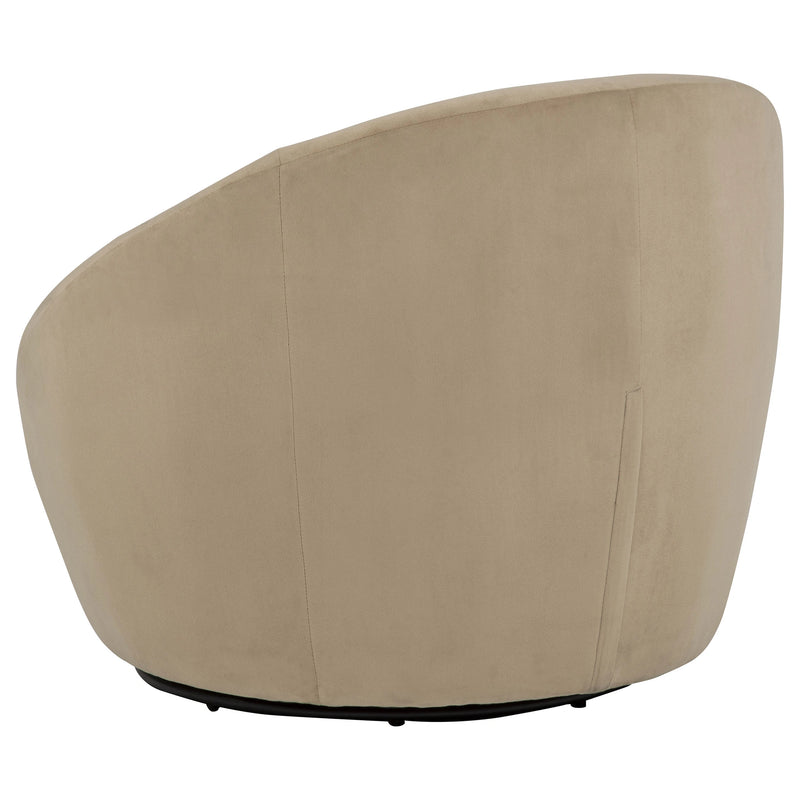 Myernick Upholstered Swivel Accent Chair