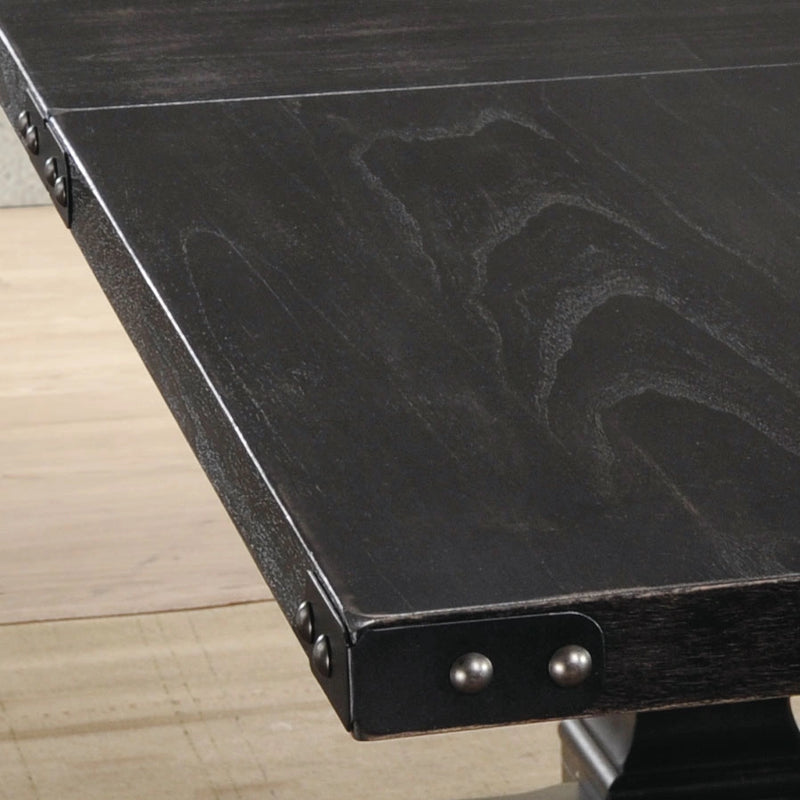 Mesa de comedor Morland Vintage Negra