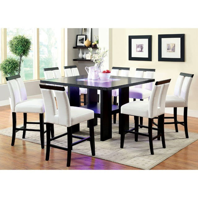 Juego de mesa Luminar con mostrador alto