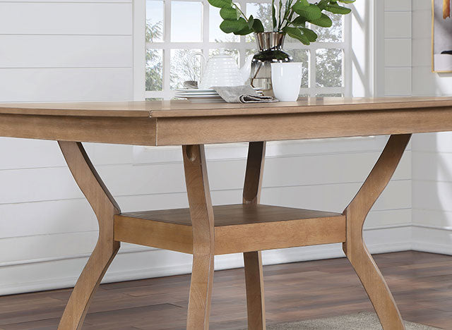 Juego de mesa de altura de mostrador de 7 piezas Upminster
