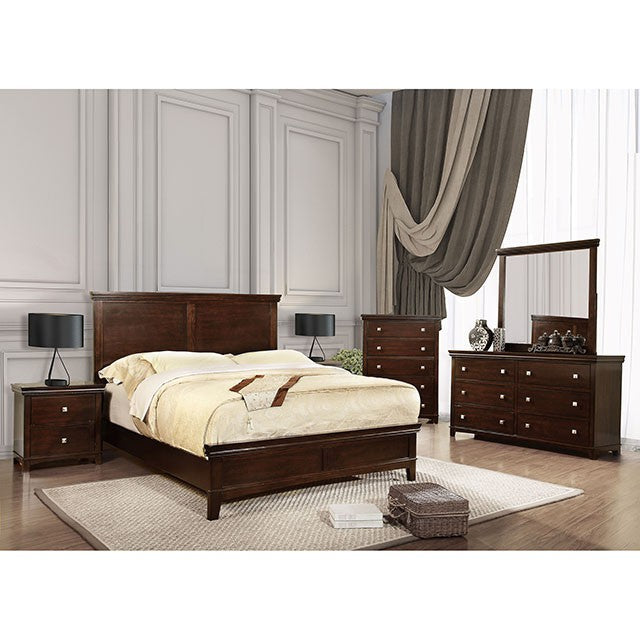 Spruce Bed Chrome & Expresso