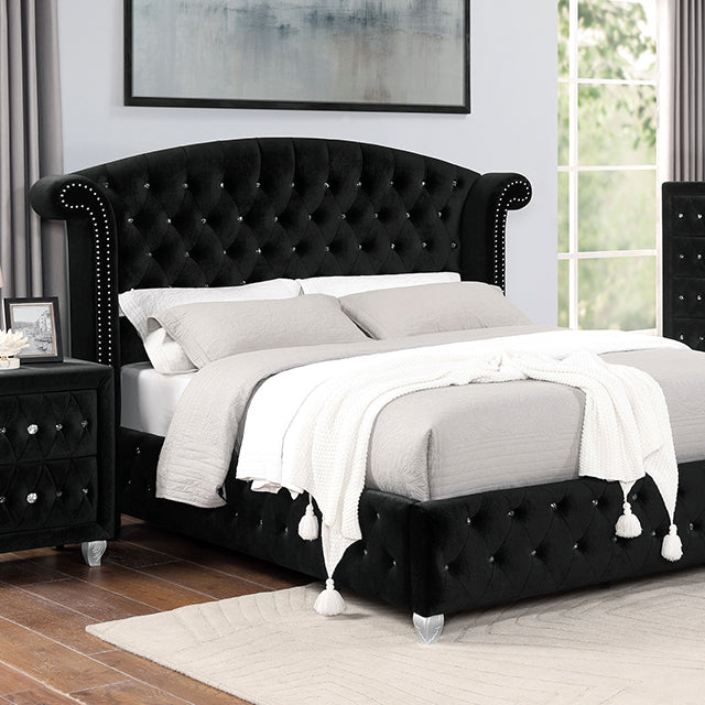Zohar Bed Black & Pink