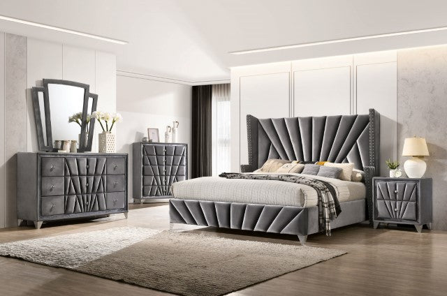 Juego de dormitorio queen Carissa de 5 piezas