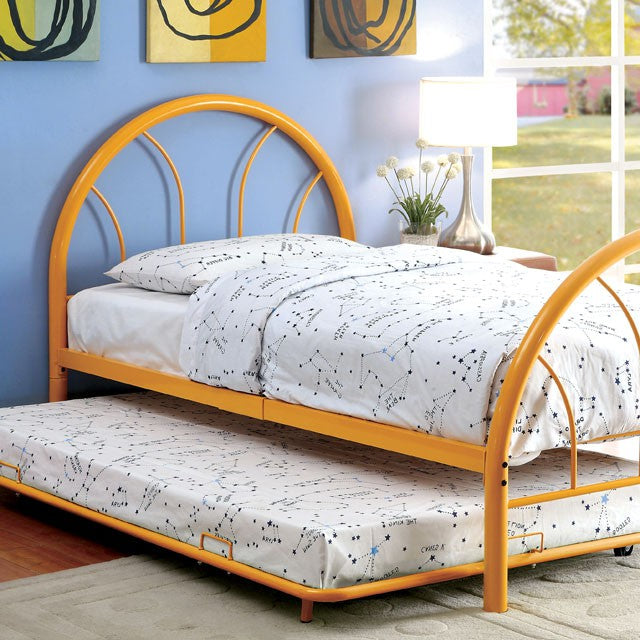 Rainbow Full Bed Black, White, Silver, Black, & Green