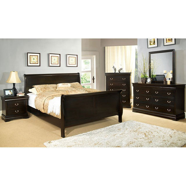 Cama Louis Philippe tamaño extragrande