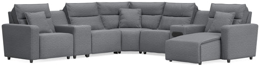 Modmax II Power Reclining Sectional with Chaise and Audio System