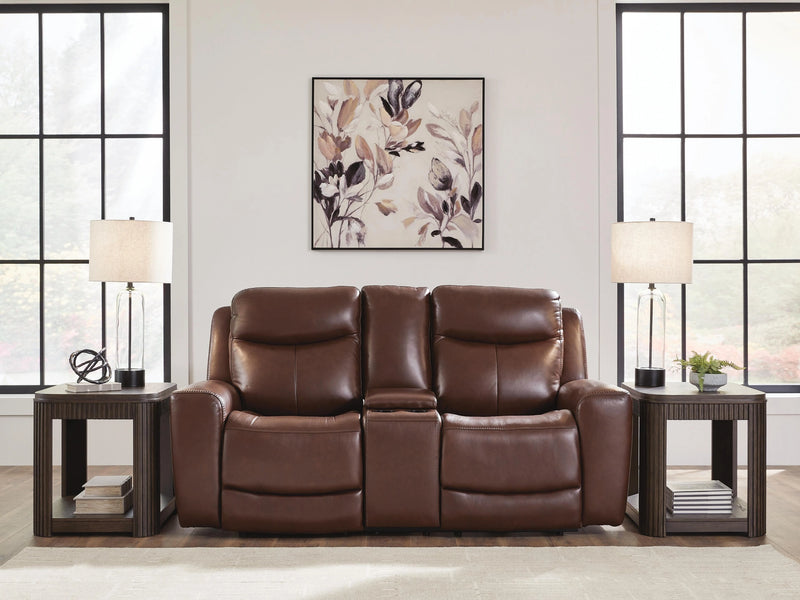 كنبة استرخاء Next Move Power Reclining ذات مقعدين مع وحدة تحكم
