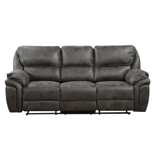 8517GRY-3 - Sofá reclinable doble
