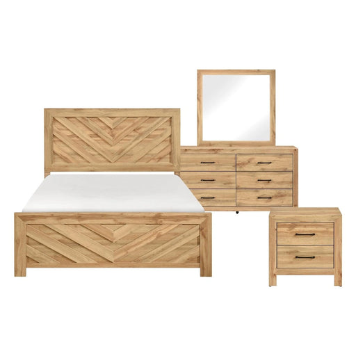 Juego de Cama Corbin de 4 y 5 Piezas Color Natural