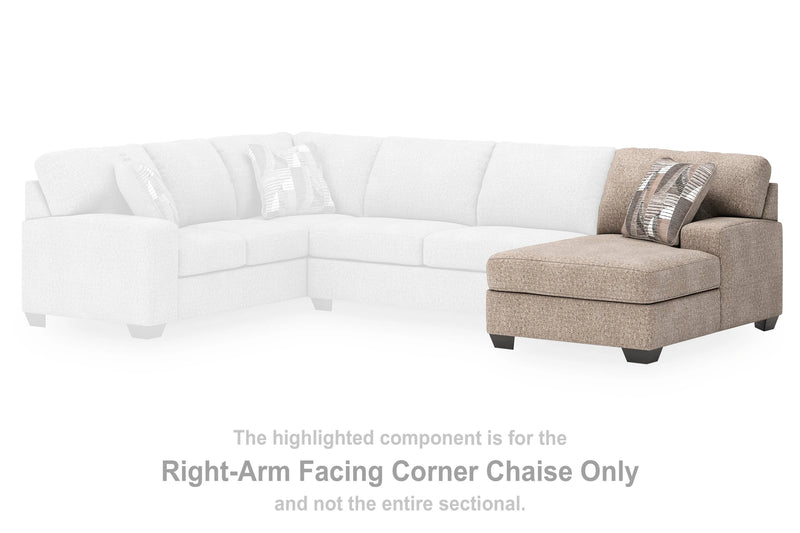 Seccional con chaise Newellen Sleeper