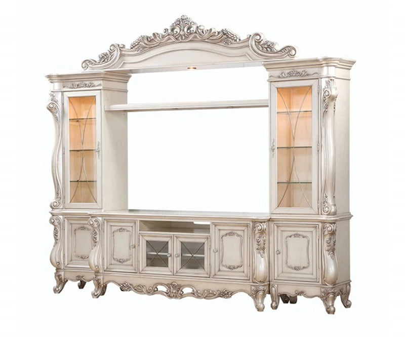 Mueble para TV Gorsedd de Acme Furniture en blanco antiguo 91440