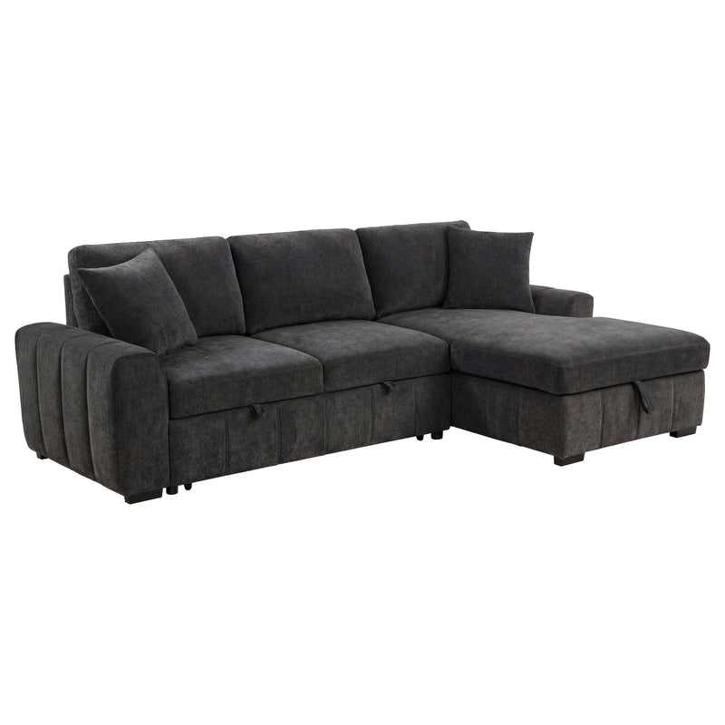 Pastrana Upholstered Sleeper Sectional Sofa
