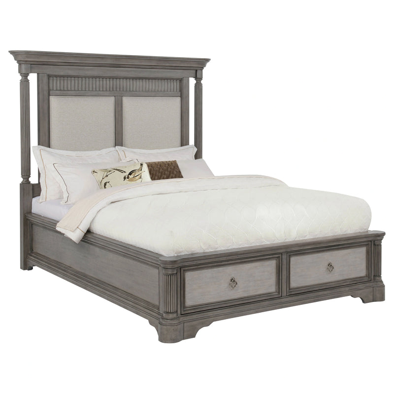 Cresswell Upholstered Storage Platform Bed