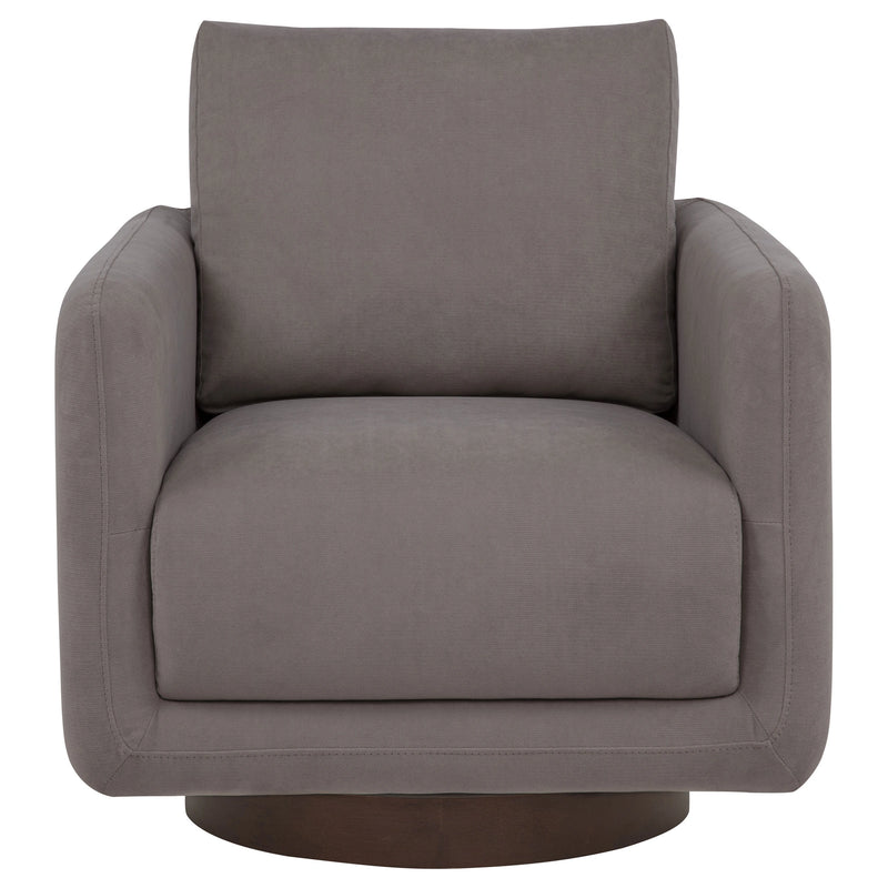 Iris Upholstered Swivel Accent Chair