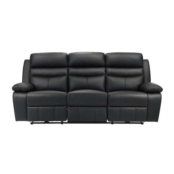 9628BLK-3PW - أريكة استرخاء مزدوجة كهربائية