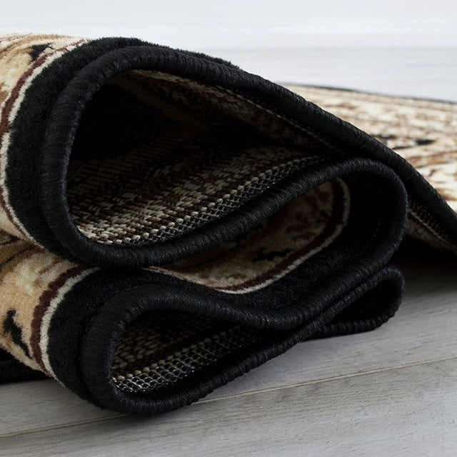 Alfombra Shinta Brown/Multi de 1.52 x 2.13 m