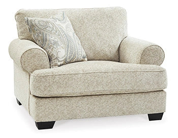 Sillón y otomana Monaghan de gran tamaño