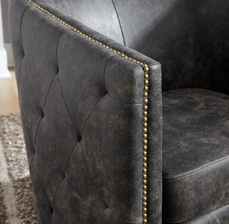 Sillón decorativo giratorio Brentlow