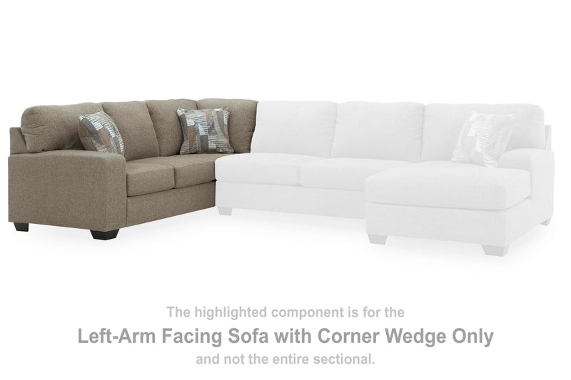 Seccional con chaise Newellen Sleeper