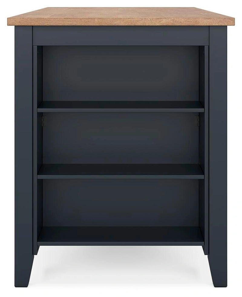 Mesa de comedor a la altura de la encimera Gesthaven