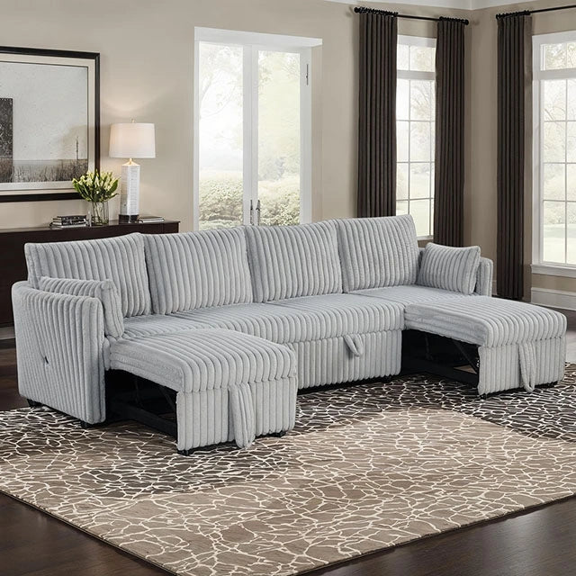 Seccional Denholme con cama extraíble