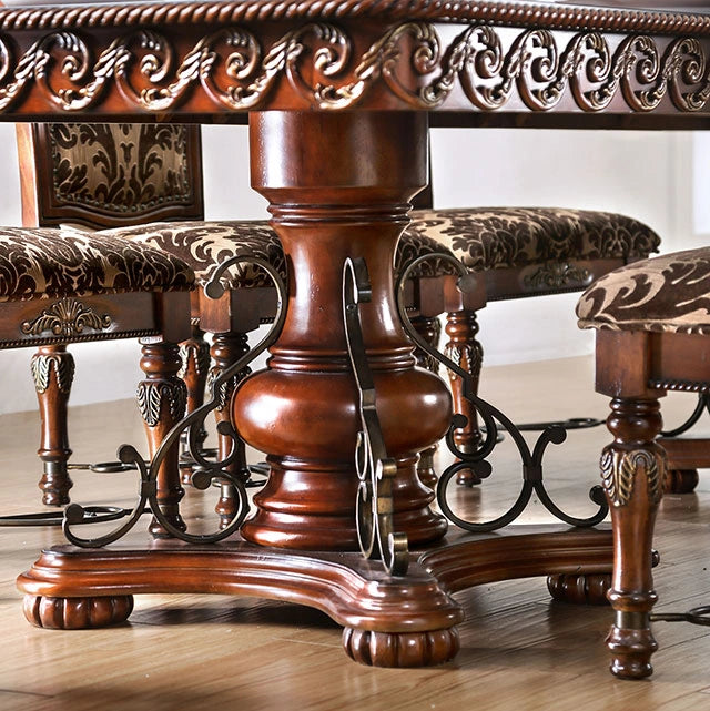 Mesa de comedor Lucie Brown Cherry