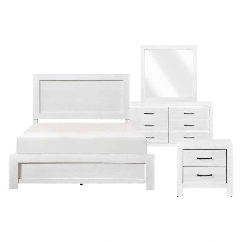 Corbin Queen Bed Set White image