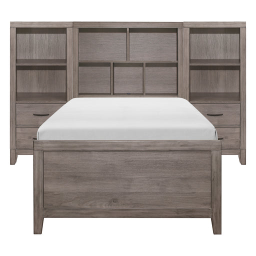 Woodrow 4pc Set Wall Bed With Toy Boxes (tb+2pns+tft)