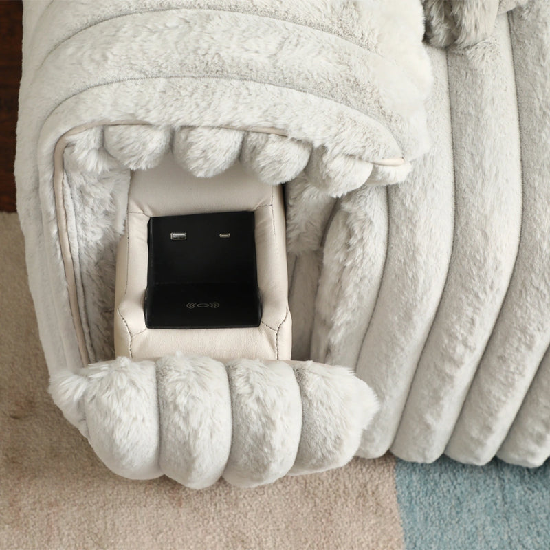 Power Motion Sofa w/Sleeper & USB Port