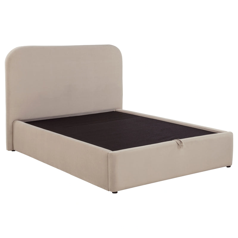 Anders Upholstered Storage Lift Platform Bed