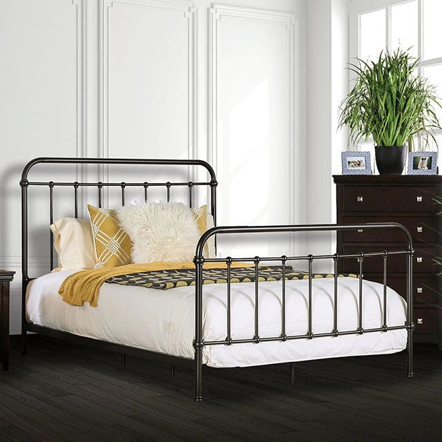 Cama IRIA Bronce Oscuro Cal.King y E.King