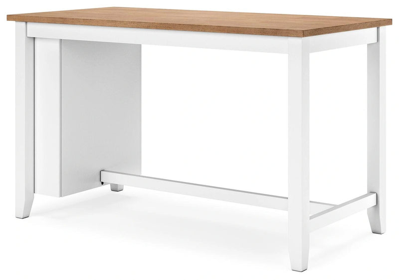 Mesa de comedor a la altura de la encimera Gesthaven
